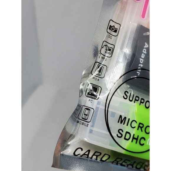 Lime Green 16G USB SD Card Reader File Video Music Holder Micro SD - Picture 8 of 10